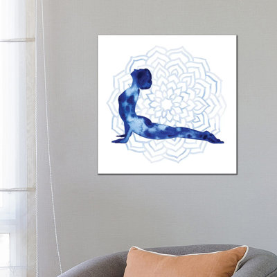 Yoga Flow VI 1 Piece Wrapped Canvas Painting