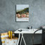  «Mountains By The Sea 1» par Grace Popp, art mural sur toile, 12 po x 16 po