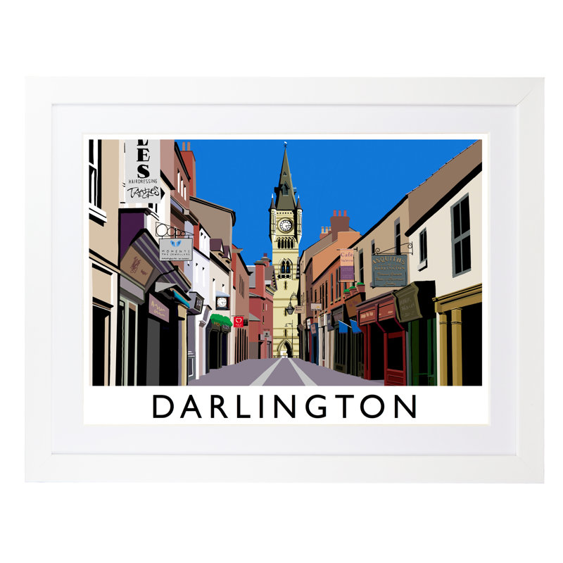 Richard O'Neil - Print, 33.5 cm H x 43.5 cm W x 2.2 cm D, White Wood Frame