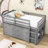 Jakilah Kids Loft Bed with Drawers-991918702-991918703