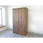 Derrek 2 Door Solid Wood Wardrobe