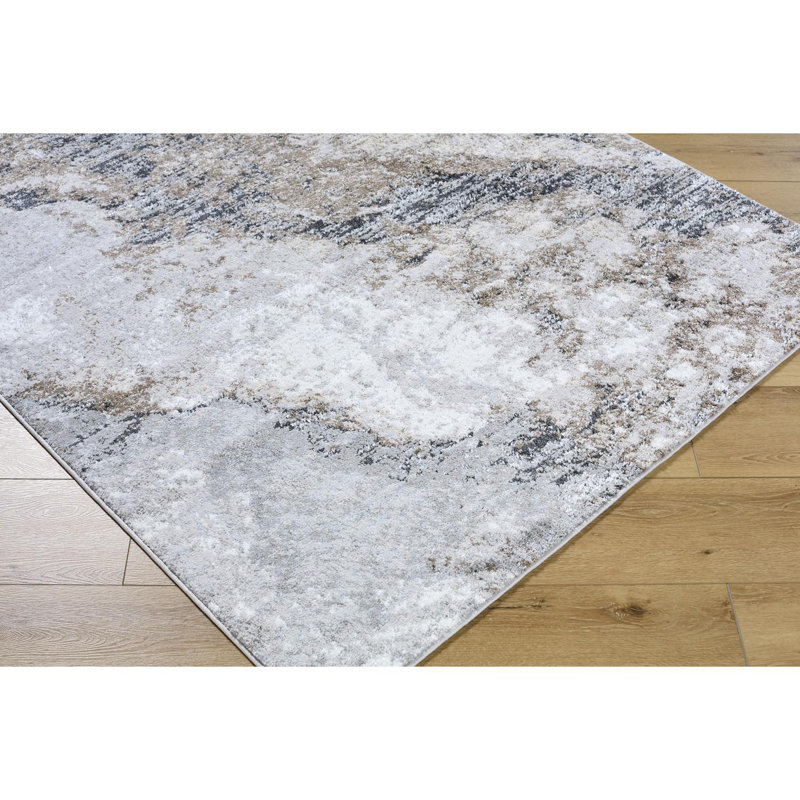 Arrauf Abstract Indoor Rug, Rectangle 2' x 2'11"