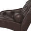 Chaise longue avec accoudoirs et coussins en bois massif-1191350385