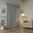 Adria Trellis Embroidered 100% Blackout Grommet Curtain Panel-130140881-130140884