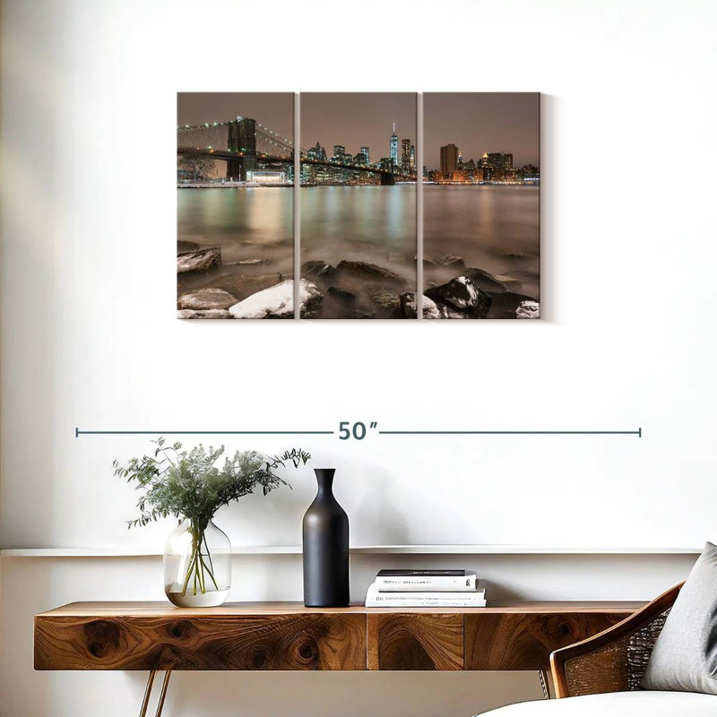 Pont Sebbie Winter de Brooklyn, H 20 po x l 33 po