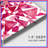 Geometric Pink Triangles Canvas Gallery Wrap in Many Sizes-256889463