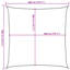 Artington 4m x 4m Square Shade Sail-65288452