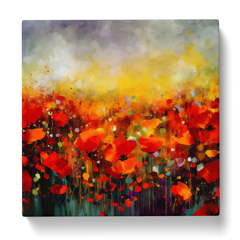 Modern Wall Art - Wrapped Canvas - Framed Print