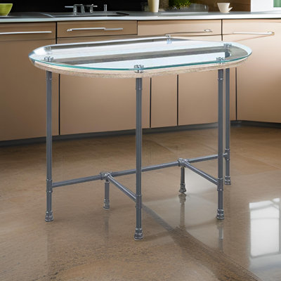 Jayrin Glass Top Coffee Table