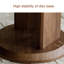 Table basse en bois massif, fabrication exquise