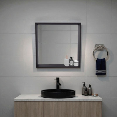 Wall Mounted Bathroom Mirror Cabinet With Storage