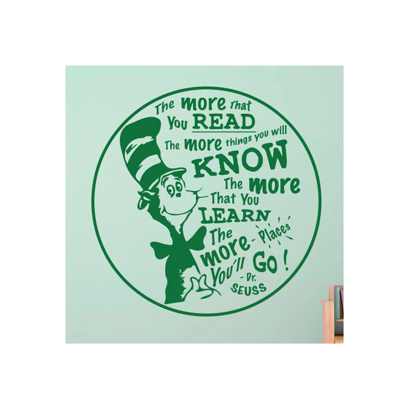 Non-Wall Damaging Wall Decal, Green
