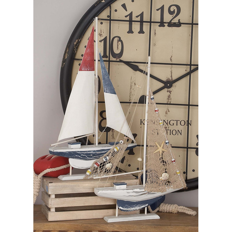Ensemble de sculpture en bois fait à la main, 20" H x 15" W x 72" D