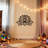3d Metal Lotus Wall Art