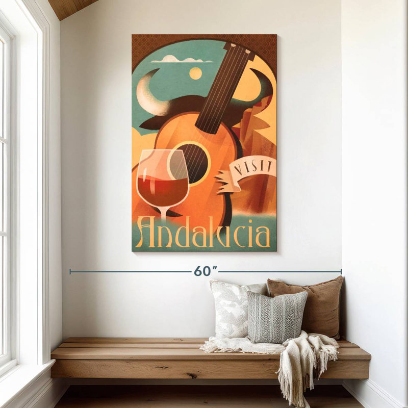 Aime Andalucia Spain, 48" H x 32" W