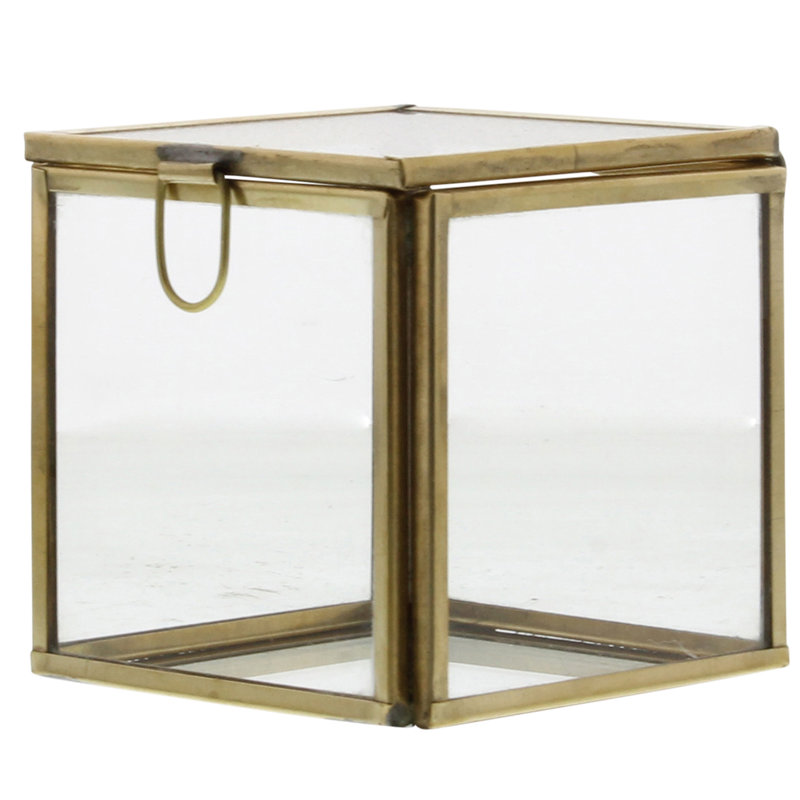 Rupendra Glass Box, Gold