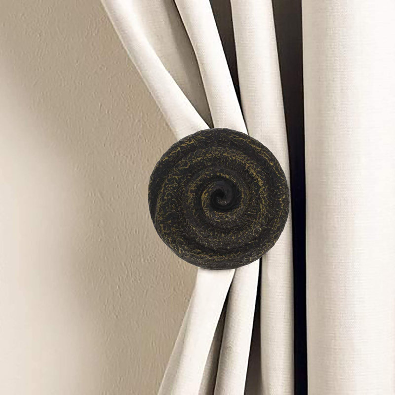 Resin Curtain Holdback, Bronze