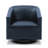 Harwood Faux Leather Swivel Barrel Chair-1194730753