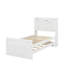 Lit simple en bois avec lit gigogne-1683528974