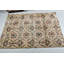 Tapis décoratif vintage turc tissé à la main pour l'entrée de chambre à coucher et la décoration intérieure en beige