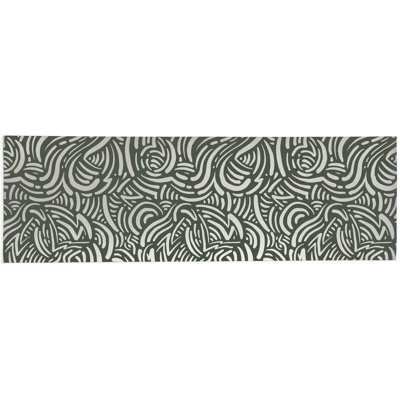 Cozy Swirl Non-Slip Outdoor Rug