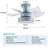 Moa 23'' Ceiling Fan with LED Lights