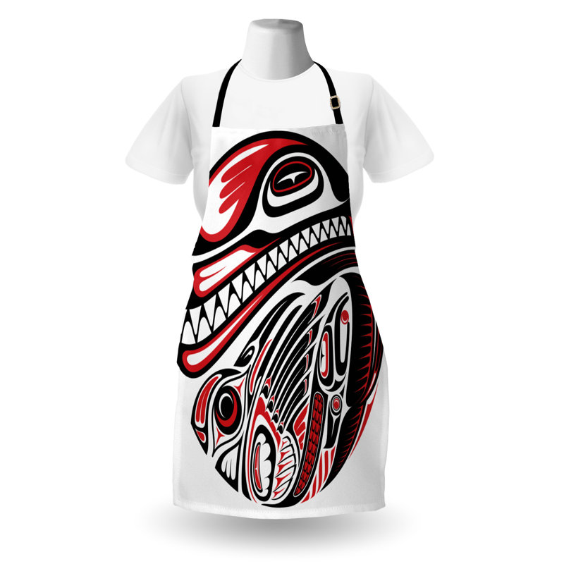 No Pattern Bib Apron