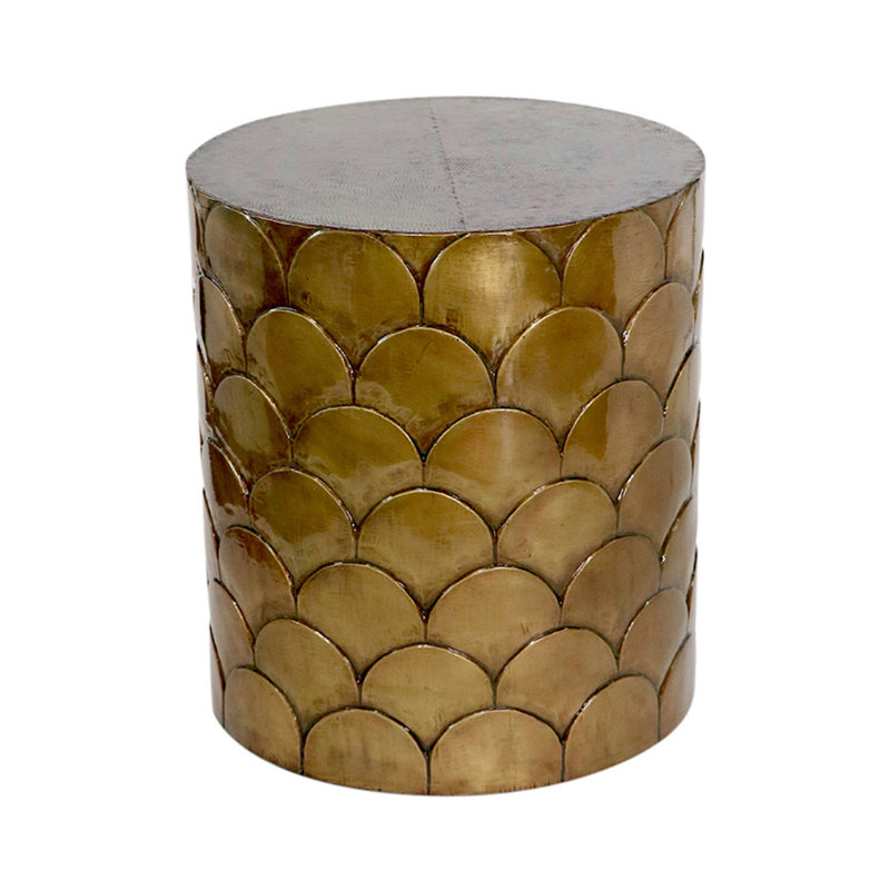 table de bout cylindriques