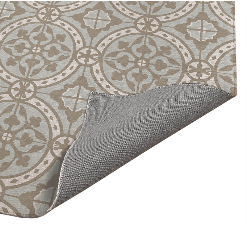 Tapis de lessive Aleah, Taupe, Rectangulaire 2 pi x 3 pi