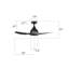 Albie 52'' Ceiling Fan with LED Lights-219325820