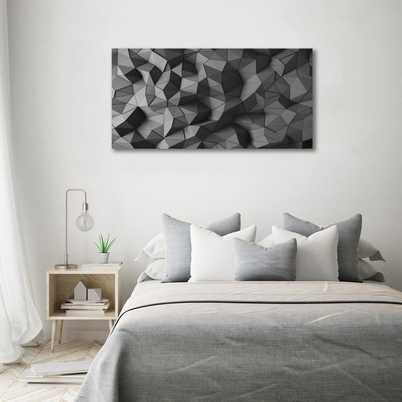 3D Background - Wrapped Canvas Print