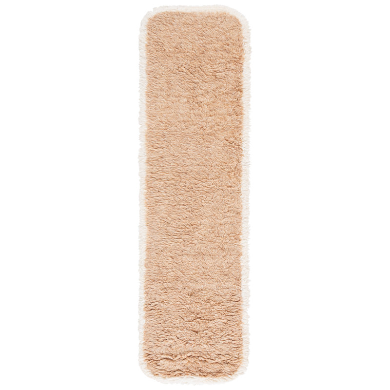 Tapis en laine tissé à la main Casablanca 475, Tapis de couloir 2 pi 3 po x 8 pi