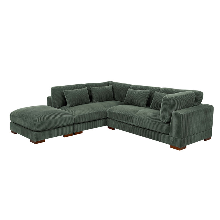 Beeston 3 - Piece Corduroy Sectional