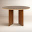 Table de salle à manger Atwell ronde noyer _x000D_