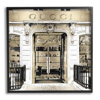 City Fashion Brand Architecture, estampe numérique de Madeline Blake