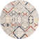 Tapis beige à motif géométrique Tucson