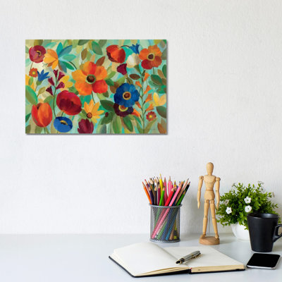 Summer Floral V - Print on Canvas