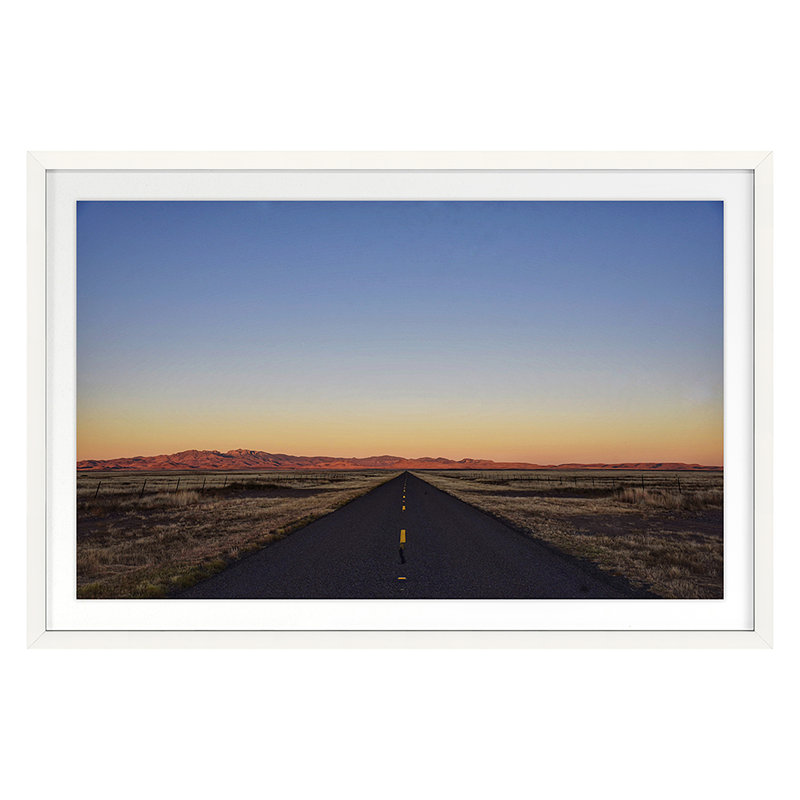 RM-505 Print, 30" H x 45" W x 2.13" D, White