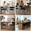 Tabouret 34,25 "H 34,25" avec dossier courbé-2042446308