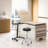  24'' W Rolling Desk or Stand with Wheels-35258041