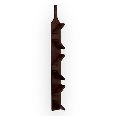 Eytan 6 Bottle Solid Wood Wine Bottle Rack