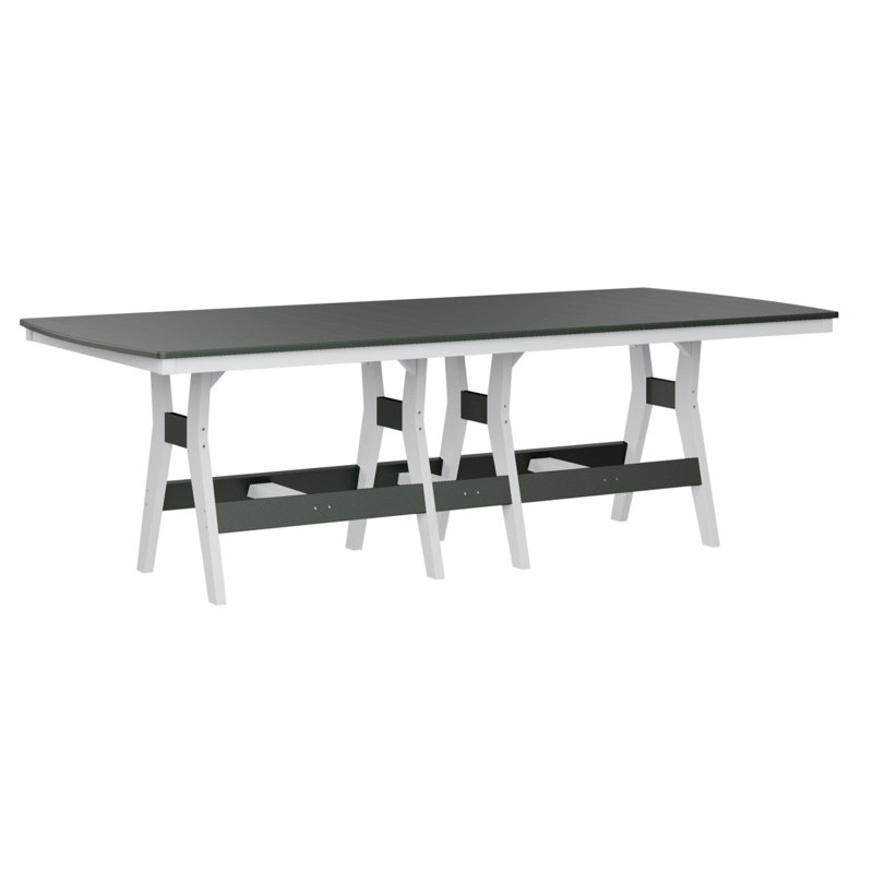 Table de bar rectangulaire Berlin, Vert kiwi, 38.87" H x 96" W x 44" D