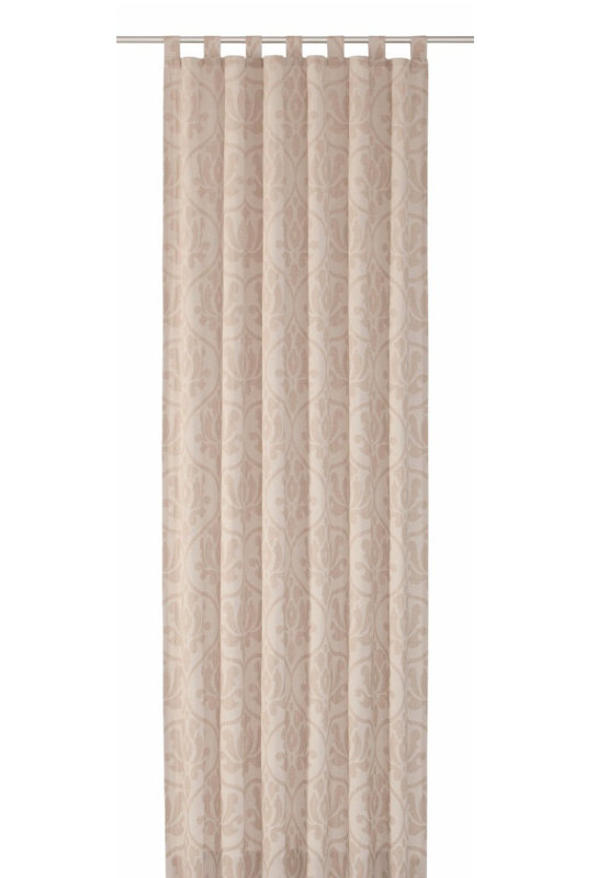 Adisson Room Darkening Curtain Single Panel, Beige, 135cm Width x 175cm Drop