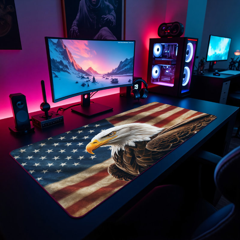 Polyester Desk Pad, 23.6x13.8