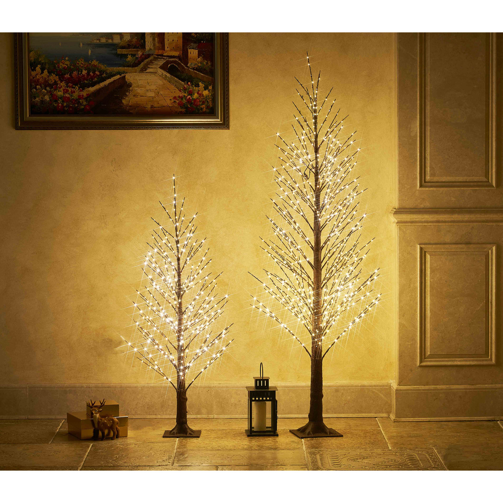 120" Pre-Lit Alpine Tree