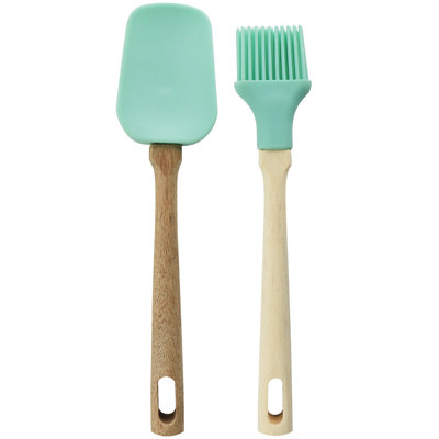 Ensemble de mini cuillères et pinceaux en silicone Martha Stewart Everyday