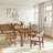 Acacia Solid Wood Dining Table-688351783