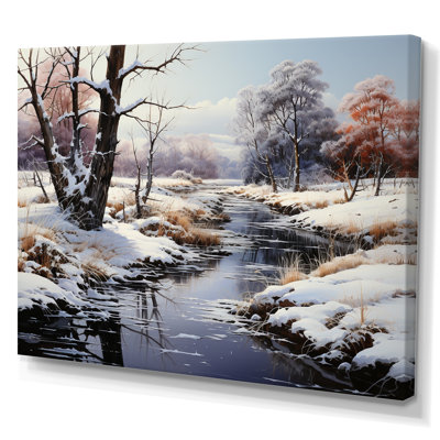 Winter Reverie Landscape I - Paysages, décoration murale