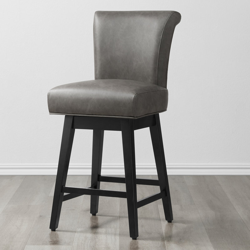Tabouret de bar et de comptoir pivotant Elora, Tabouret de comptoir (siège d'une hauteur de 26 p