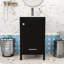 Meuble-lavabo compact 20 po avec portes à fermeture en douceur et lavabo-1706374470